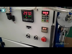 Máquina de enrolamento de espirais de plástico com ar quente de 15 a 150 mm PP e PE