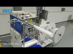 Máquina de Enrolamento Espiral de Perfil PP Corte Automático 15-130 Diâmetro