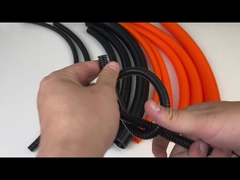 Do desgaste resistente flexível do óleo do veículo do carro chicote de fios ondulado do automóvel da tubulação