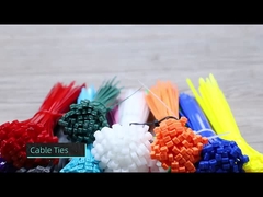 Cinta plástica de nylon personalizada do laço plástico de Fatener do cabo de Velcro do fio de travamento do auto