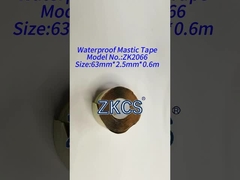 Faixa mastica impermeável de 63 mm * 0,6 m/utilização com fita de PVC para vedação de cabos