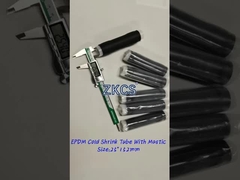 Tubos EPDM resistentes às intempéries e contraídos a frio para vedação e protecção de cabos na indústria das telecomunicações