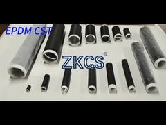 Tubo de encolhimento a frio de borracha de silicone EPDM de baixa tensão preto de 1kv