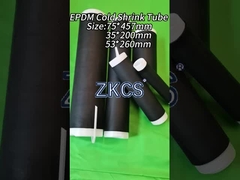 Tubos de encolhimento a frio EPDM para a indústria do petróleo e do gás