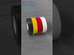 Fita de fio elétrico de PVC de alta temperatura resistente a UV para operação a 180°C ou 356°F