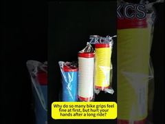 Punhos de bicicleta de silicone que realmente melhoram o conforto ao pedalar