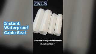 tubo retrátil a frio transparente