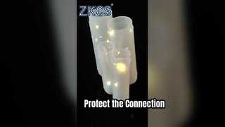 Tubo transparente retrátil a frio – proteção transparente em que você pode confiar