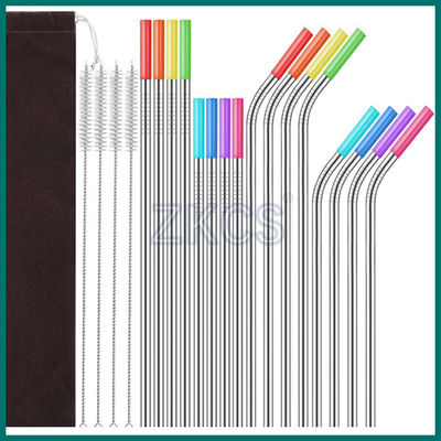 Capa de silicone colorida reutilizável para recipientes de bebidas | Pegada macia e proteção térmica