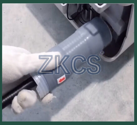 Tubo de enxaguante a frio de silicone Solução de vedação flexível, resistente às intempéries e sem ferramentas