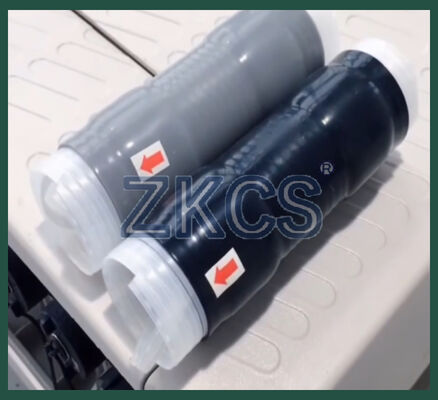 Tubo retrátil de silicone a frio – Proteção resistente à prova d'água e de isolamento para cabos externos