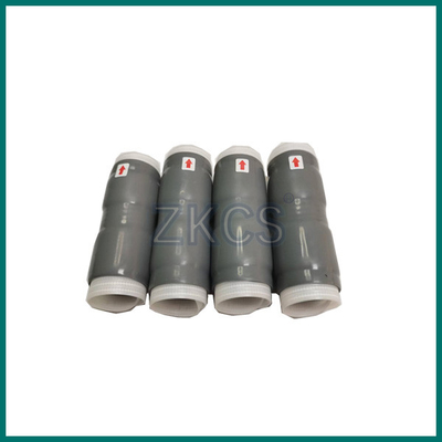 Tubos de encolhimento a frio com material interno de silicone masticado