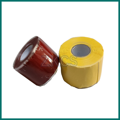 Fusão elétrica resistente fria do auto da fita da borracha de silicone da proteção da isolação do cabo