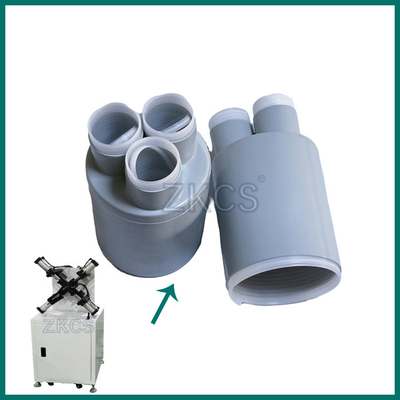 A fuga de borracha do cabo do silicone carreg o dedo 3 feito pela máquina de expansão pneumática