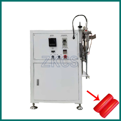 Ar quente que solda a máquina de enrolamento espiral plástica 1400RMP de 1,5 quilowatts para o tubo do PE dos PP