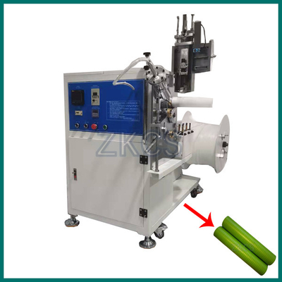 15 - 150 mm Tubo de ar quente Máquina de enrolamento automática de faixa de núcleo de plástico Máquina de enrolamento espiral de plástico