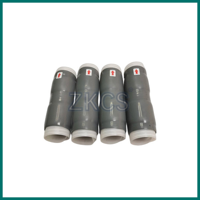 Claro - boa isolação mecânica tubo frio cinzento/preto do psiquiatra do silicone