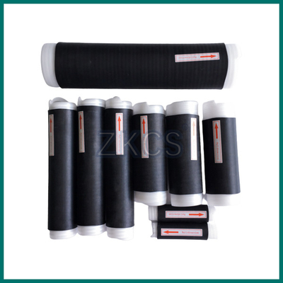 Anti risco dos acessórios frios pretos do cabo distribuidor de corrente do tubo 2.0mm do psiquiatra do silicone da isolação