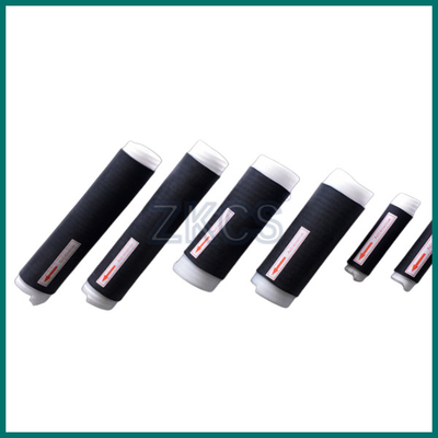 Anti risco dos acessórios frios pretos do cabo distribuidor de corrente do tubo 2.0mm do psiquiatra do silicone da isolação