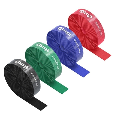Cabo plástico personalizado de Velcro do fio de travamento do auto da cinta plástica de nylon do prendedor