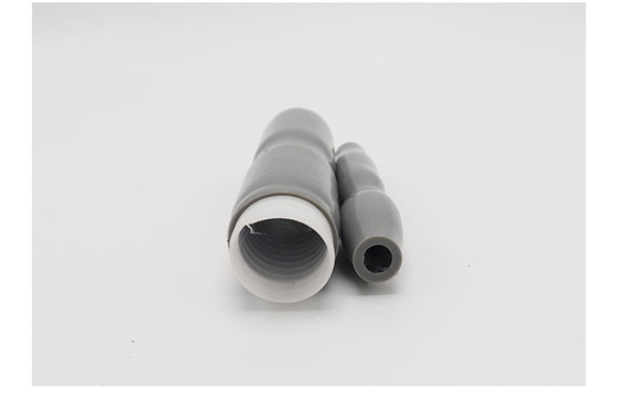 Espessura mecânica clara da isolação 2.0mm de Grey Silicone Shrink Tube Good