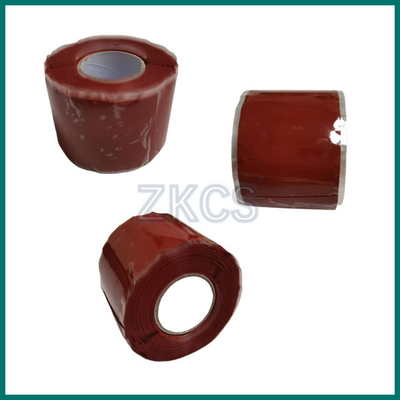Do auto frio do silicone dos acessórios do cabo do psiquiatra do envoltório da extremidade fita de fusão personalizada