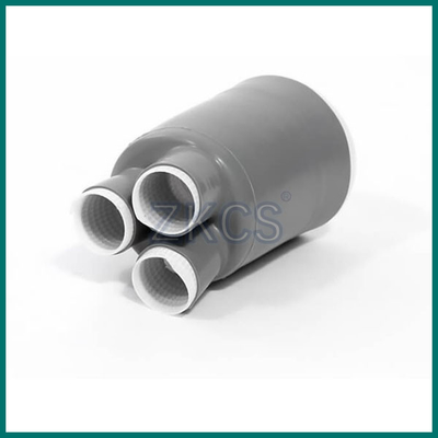 Material claro da borracha de silicone das botas de Grey Cold Shrink Cable Breakout