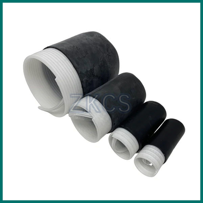 Resistente à água EPDM Caps de extremidade de encolhimento a frio fornece proteção física para cabos e tubulações