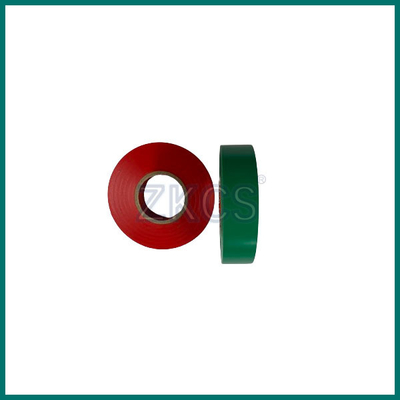 Faixa de isolamento elétrico de PVC amarelo/vermelho/verde para codificação de cores,retardante de chama do isolamento de fios
