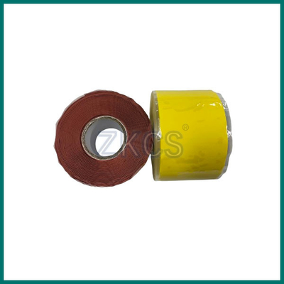Resistência a arco cinza/verde/vermelho Cinta de silicone auto-fusível para revestimento de isolamento de cabo de alimentação