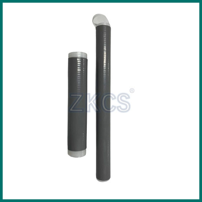 Tubo retrátil a frio de silicone cinza para cabo coaxial e emenda de cabos