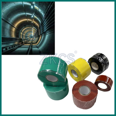 Boa fita de reparação de vazamento de túnel elétrico impermeável fita de silicone auto-fusão