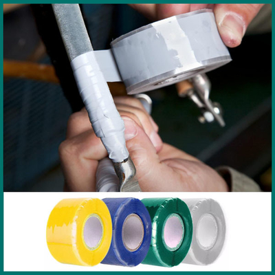 Tela autofusível de silicone, isolante e ignífugo para cabos grandes e condutores de forma irregular