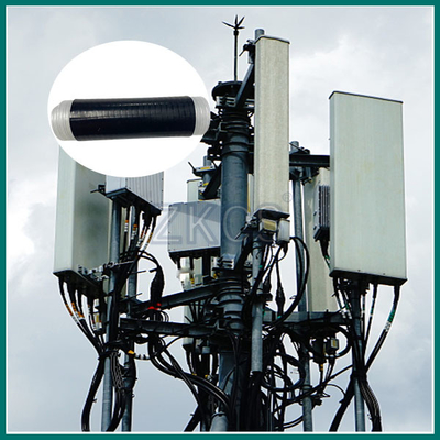 Tubos de silicone de enxaguante a frio impermeáveis para antenas e sistemas de ligação de alimentadores