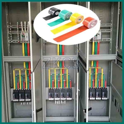 Faixa de silicone auto-fusível de alta tensão Usada para proteção de isolamento do armário elétrico