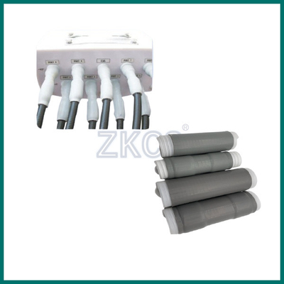 Venda Quente 25 * 150mm cinza Frio encolher Mastique tubo circular para conector RF