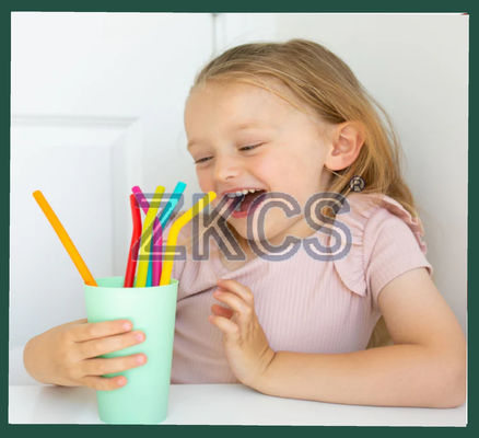 Canudo de silicone – de grau alimentício, reutilizável e confortável para cada gole