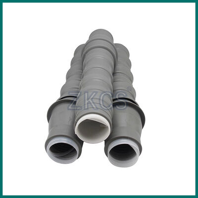 Terminação de cabo de encolhimento a frio com proteção UV e resistência à alta tensão