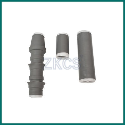 Claro - material frio da borracha do silicone dos acessórios do cabo do psiquiatra do único núcleo 10KV cinzento