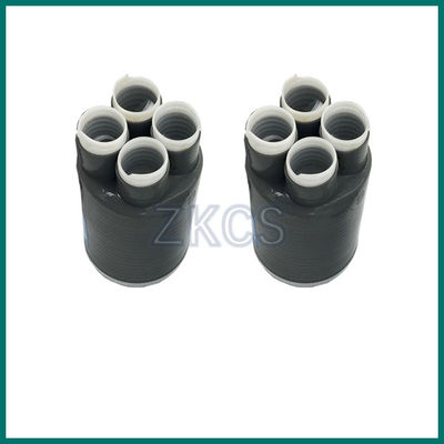 Isolação moldada de borracha das botas do psiquiatra do calor do silicone do dedo de ZKCS 4 na indústria energética