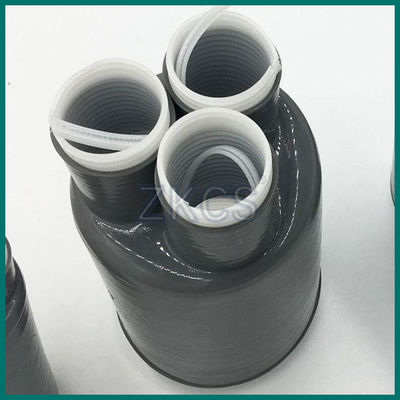 A luz Grey Silicone Rubber Cable Breakout de 3 dedos carreg acessórios do cabo da fuga